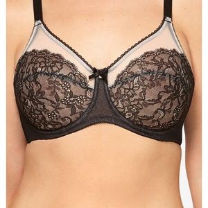 Wacoal 855186 bra black lace